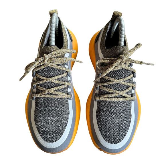 AllBirds Women's Trail Runners SWT Gray Yellow Activewear Size 8 - Picture 3 of 7